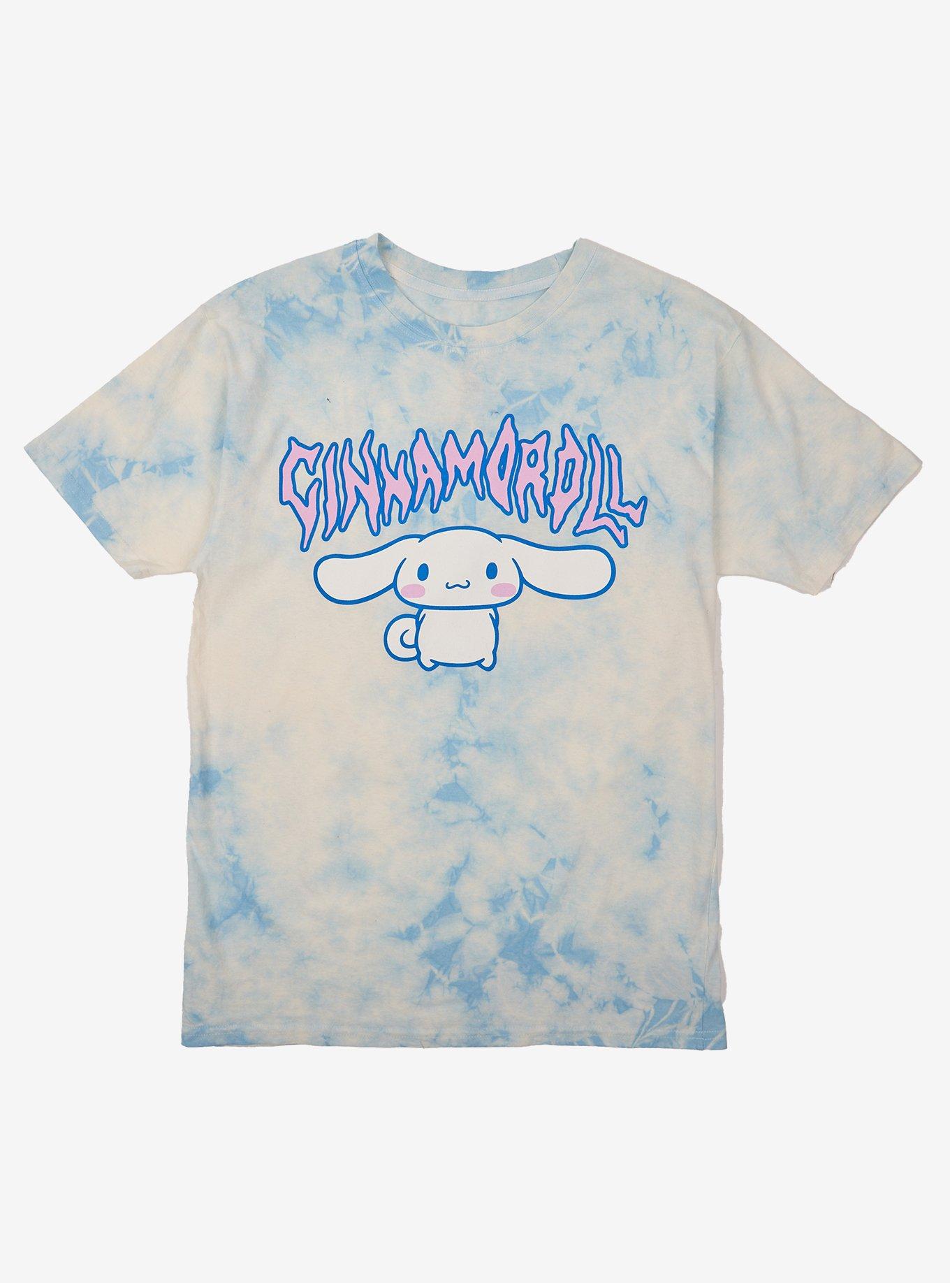 Cinnamoroll Metal Blue TieDye TShirt Graphic Tee | Graphic Tee | Unisex Shirt | Perfect Gift For Fans