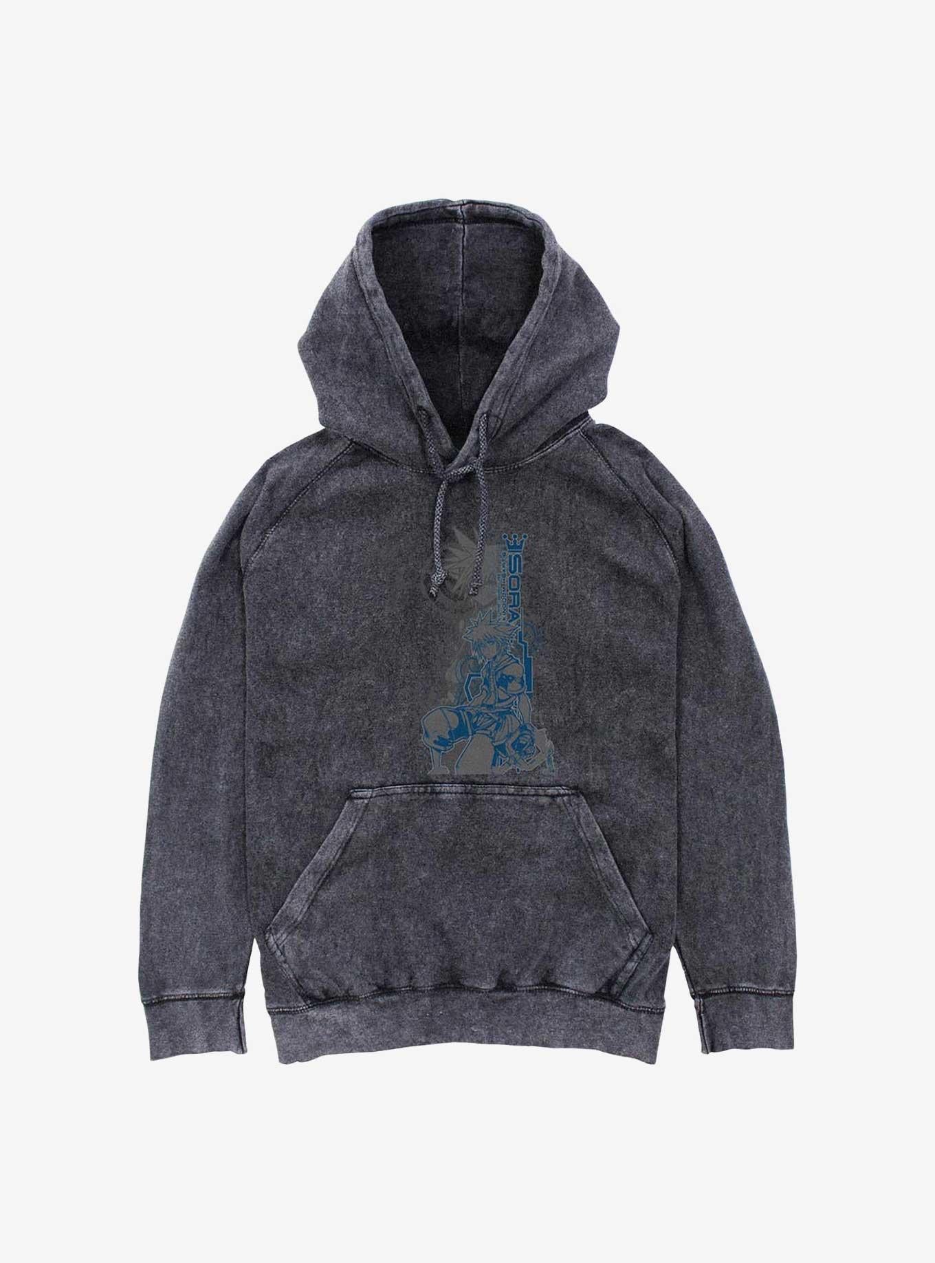 Disney Kingdom Hearts Sora Adventures Mineral Wash Hoodie