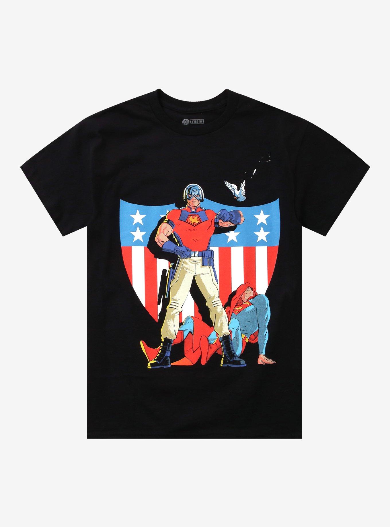 DC Comics Peacemaker Superman TShirt Graphic Tee | Graphic Tee | Unisex Shirt | Perfect Gift For Fans