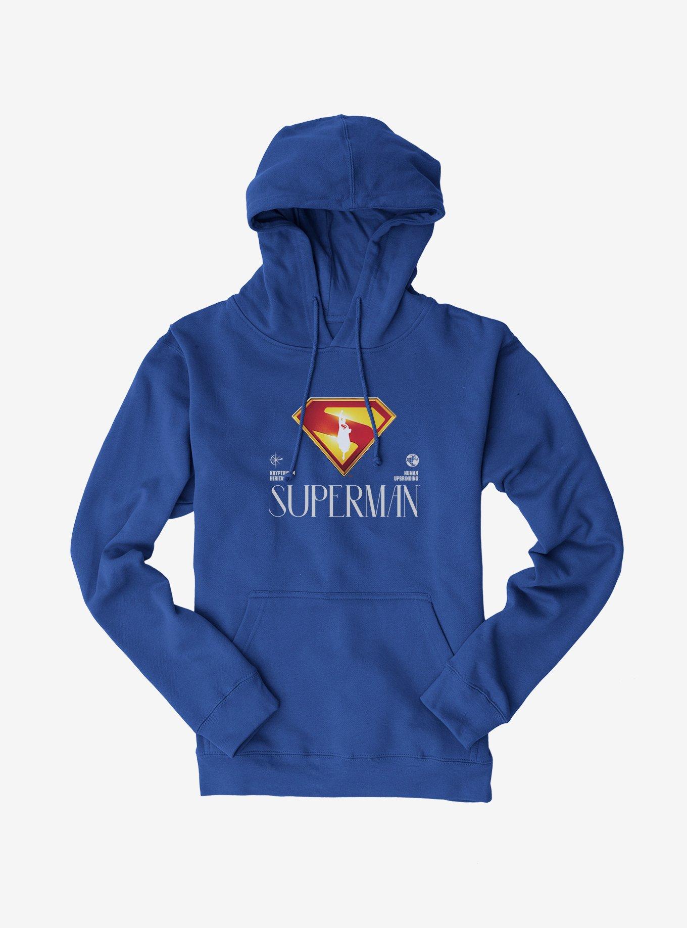 DC Comics Superman Human Upbringing Hoodie