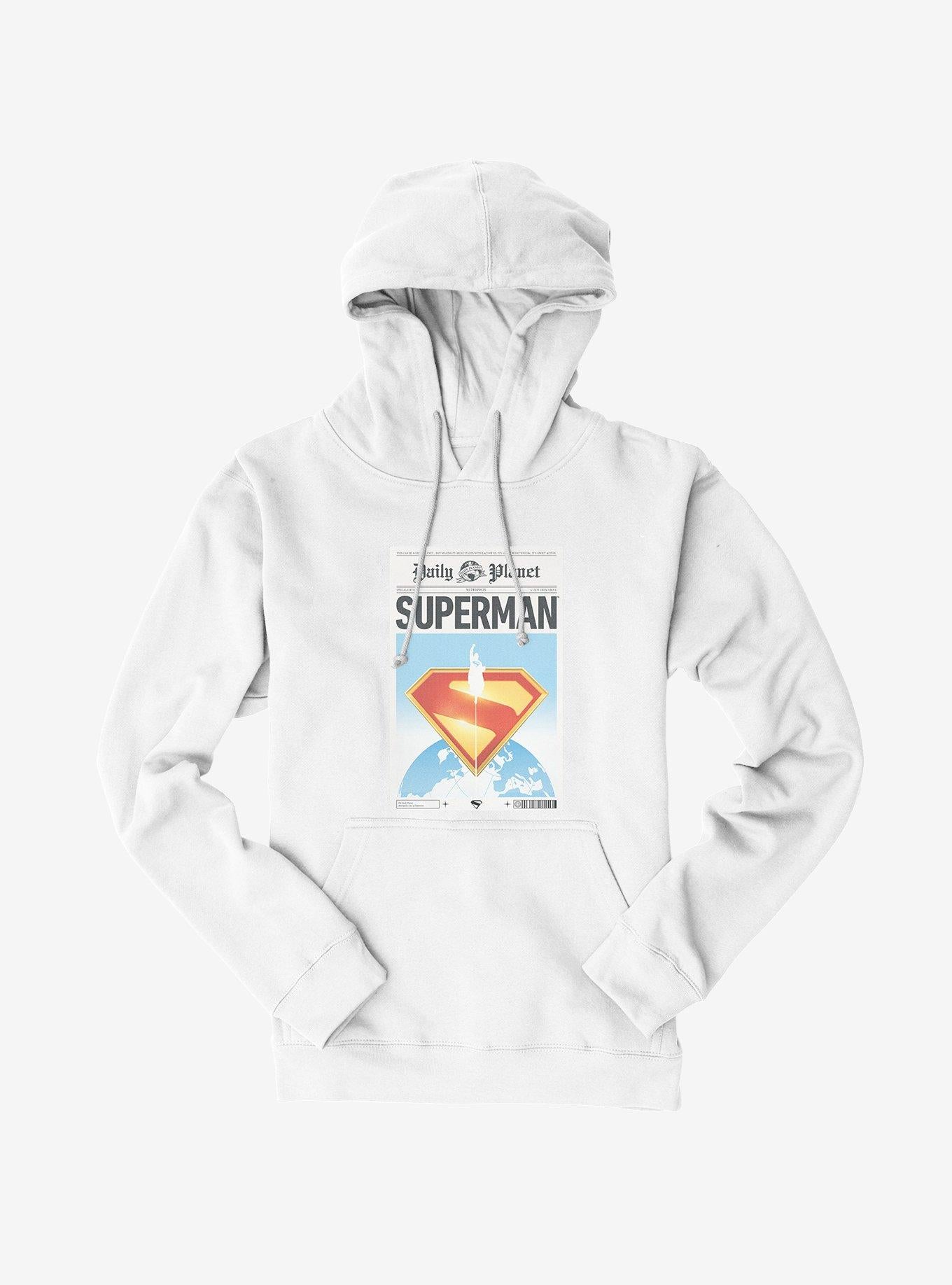 DC Comics Superman Daily Planet Front Page Hoodie