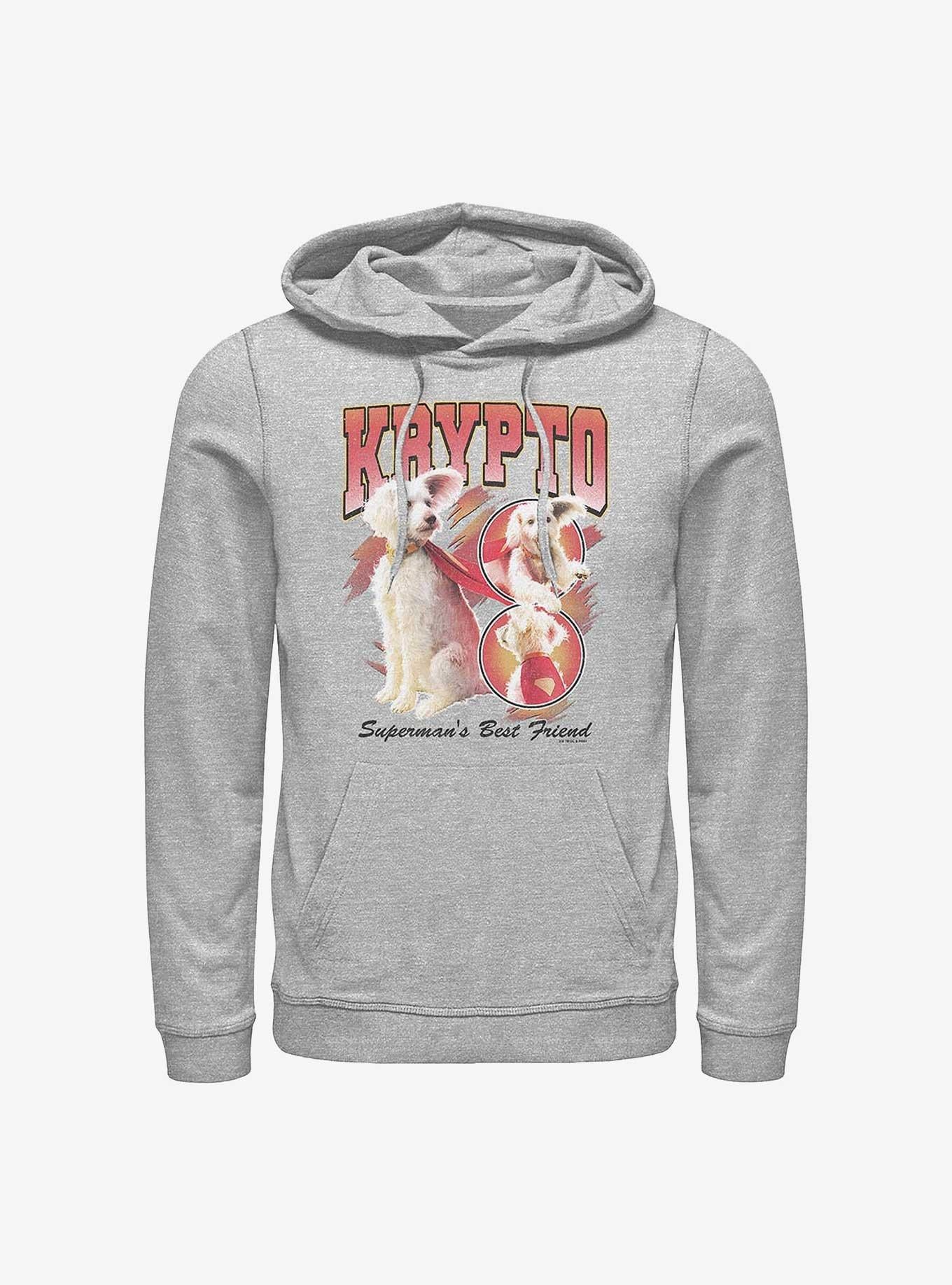 DC Comics Superman Krypto Superman's Best Friend Hoodie Hot Topic Exclusive