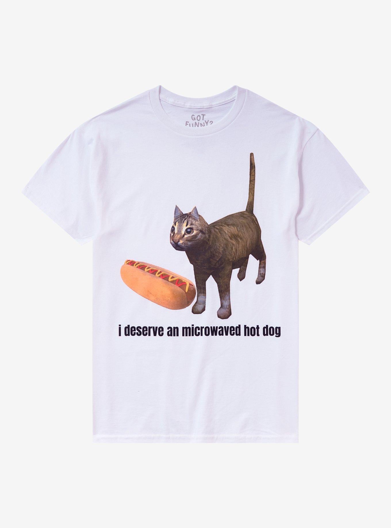 Cat Hotdog Meme TShirt By Got Funny Graphic Tee | Graphic Tee | Unisex Shirt | Perfect Gift for Fans