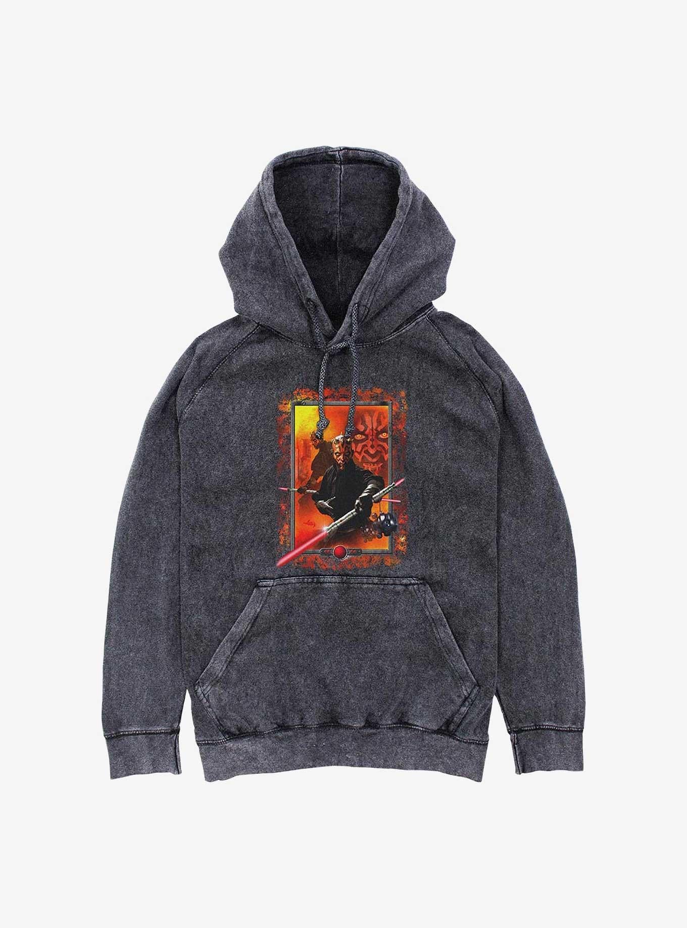 Star Wars Maul Frame Mineral Wash Hoodie