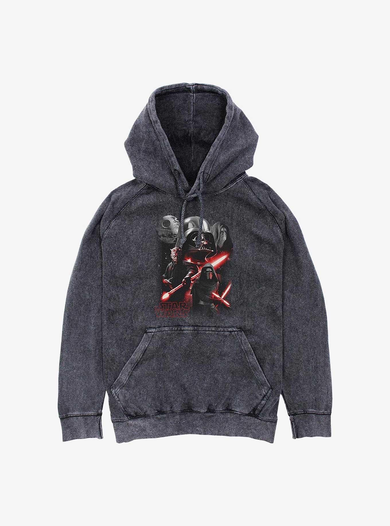 Star Wars Poster Style Mineral Wash Hoodie