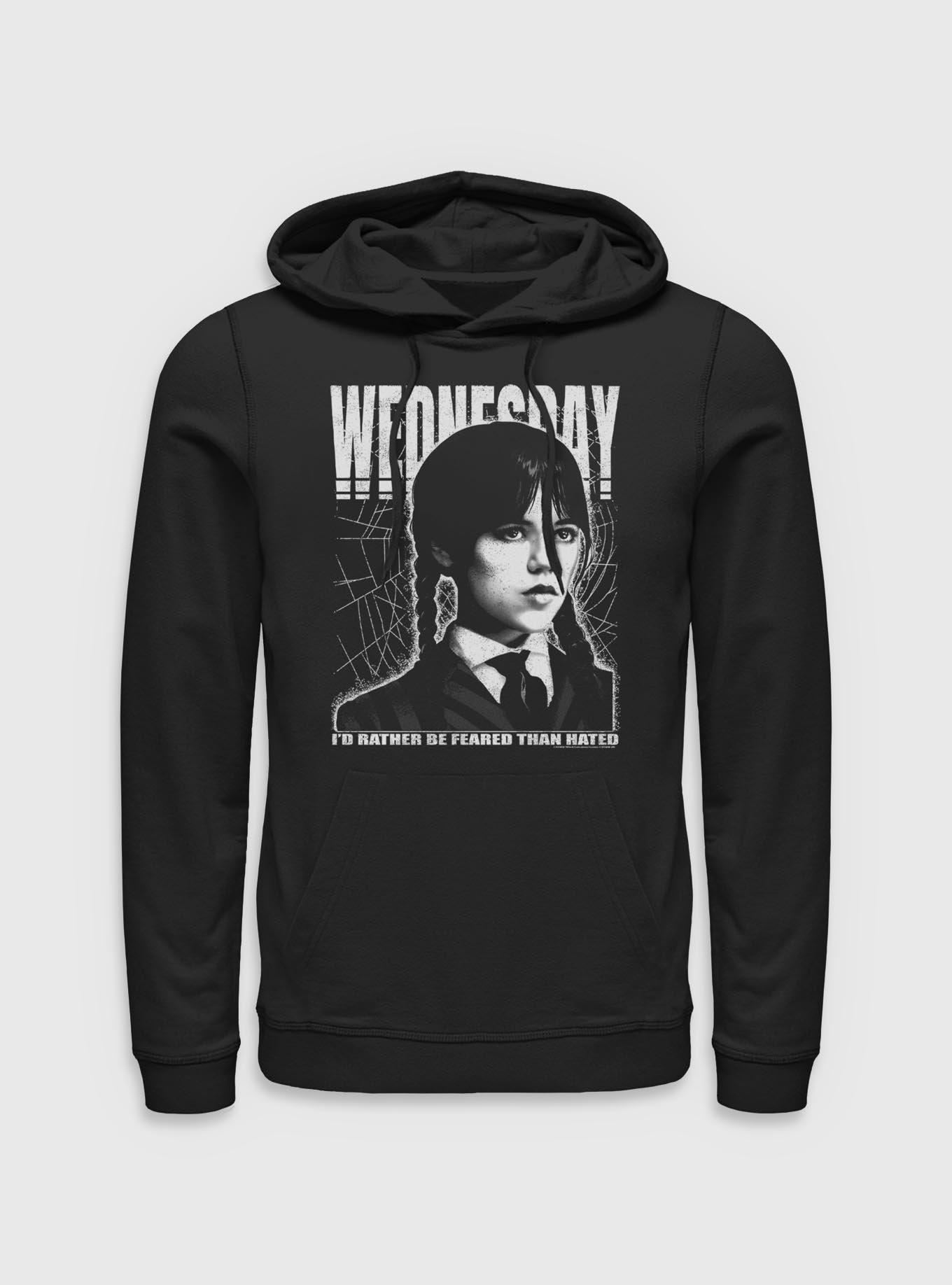 Wednesday Portrait Hoodie Hot Topic Exclusive
