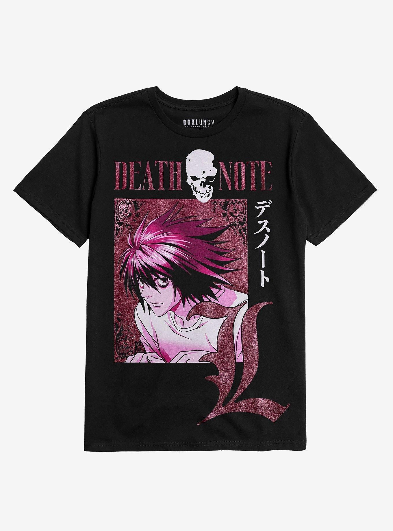 Death Note L Portrait TShirt Graphic Tee | Graphic Tee | Unisex Shirt | Best-Selling Design