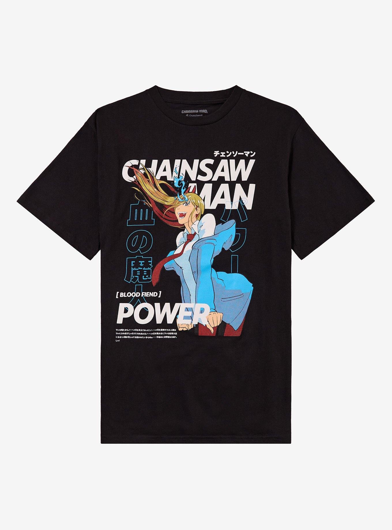 Chainsaw Man Power Magazine Cover TShirt Graphic Tee | Graphic Tee | Unisex Shirt | Perfect Gift for Fans