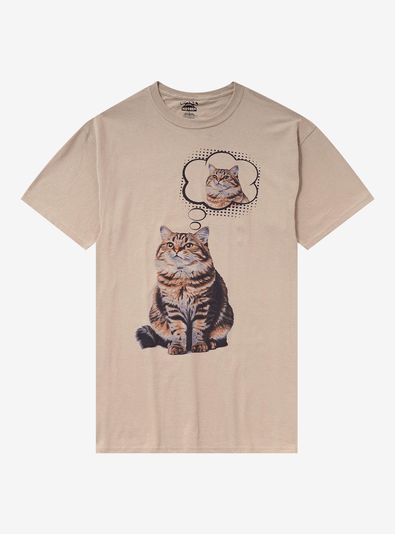 Cat Thinking About Cat TShirt By Call Your Mother Graphic Tee | Graphic Tee | Unisex Shirt | Best-Selling Design