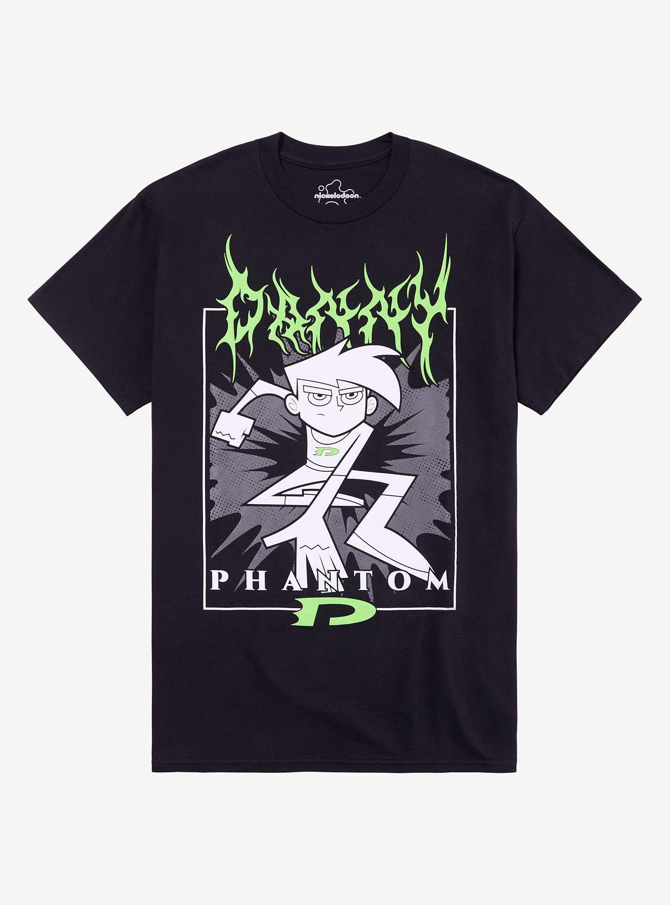 Danny Phantom Green Metal T-Shirt
