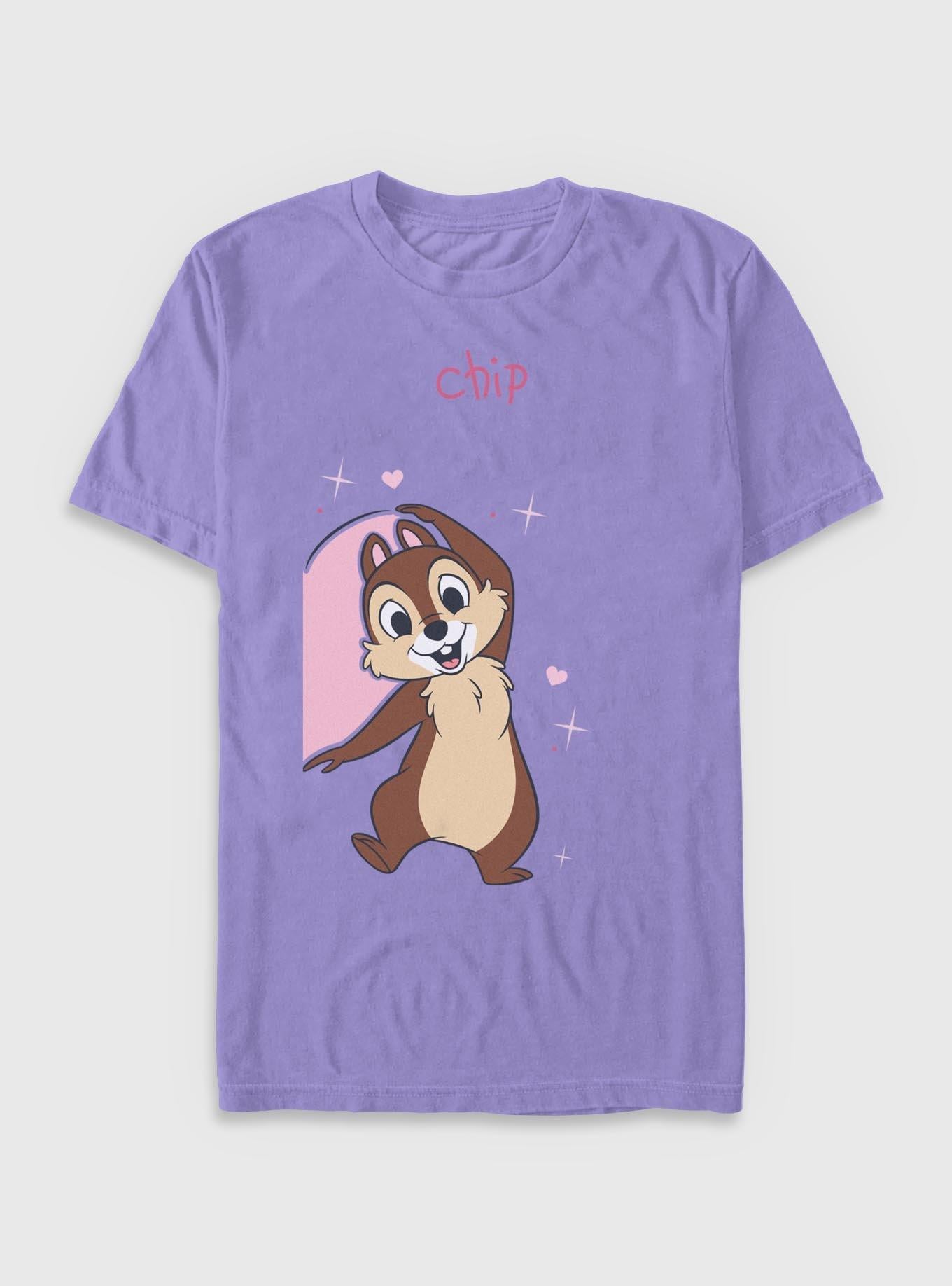 Disney Chip 'n' Dale Chip Heart Garment Dye T-shirt | Trendy Graphic Tee