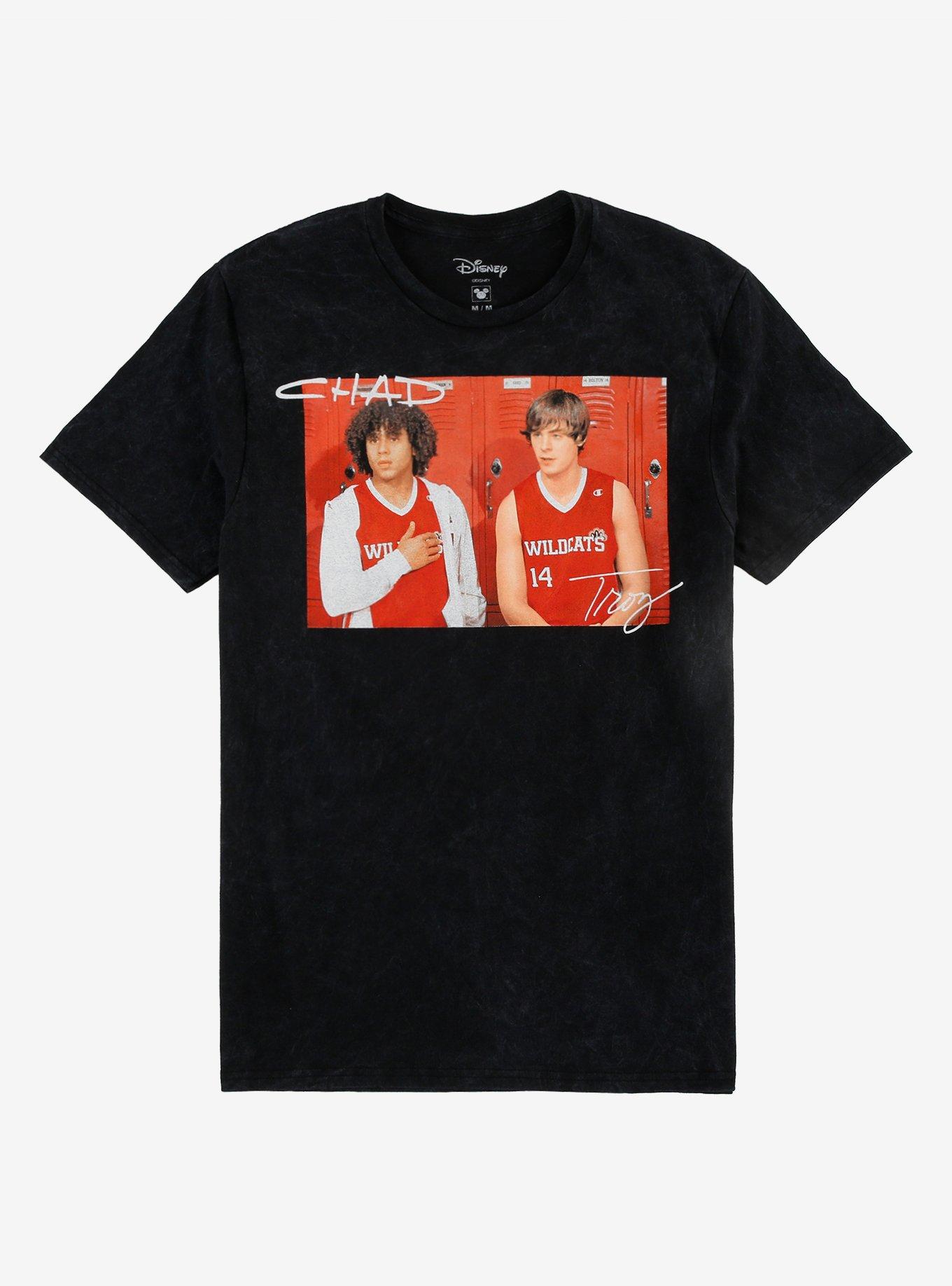 Disney High School Musical Chad Troy Panel TShirt Graphic Tee | Graphic Tee | Unisex Shirt | Comfortable Daily Wear