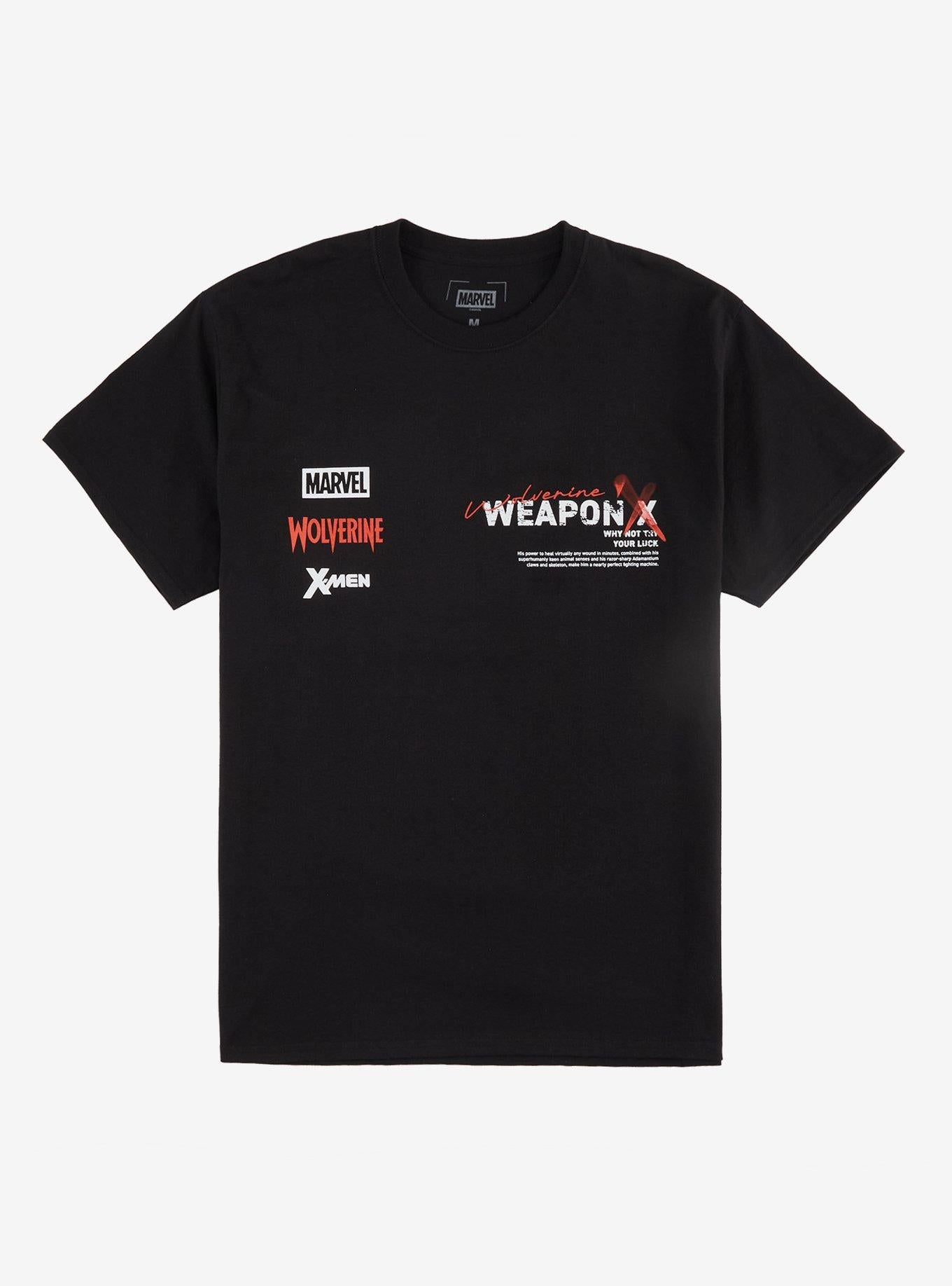 CVLA Marvel XMen Wolverine Weapon X TShirt Graphic Tee | Graphic Tee | Unisex Shirt | Perfect Gift For Fans