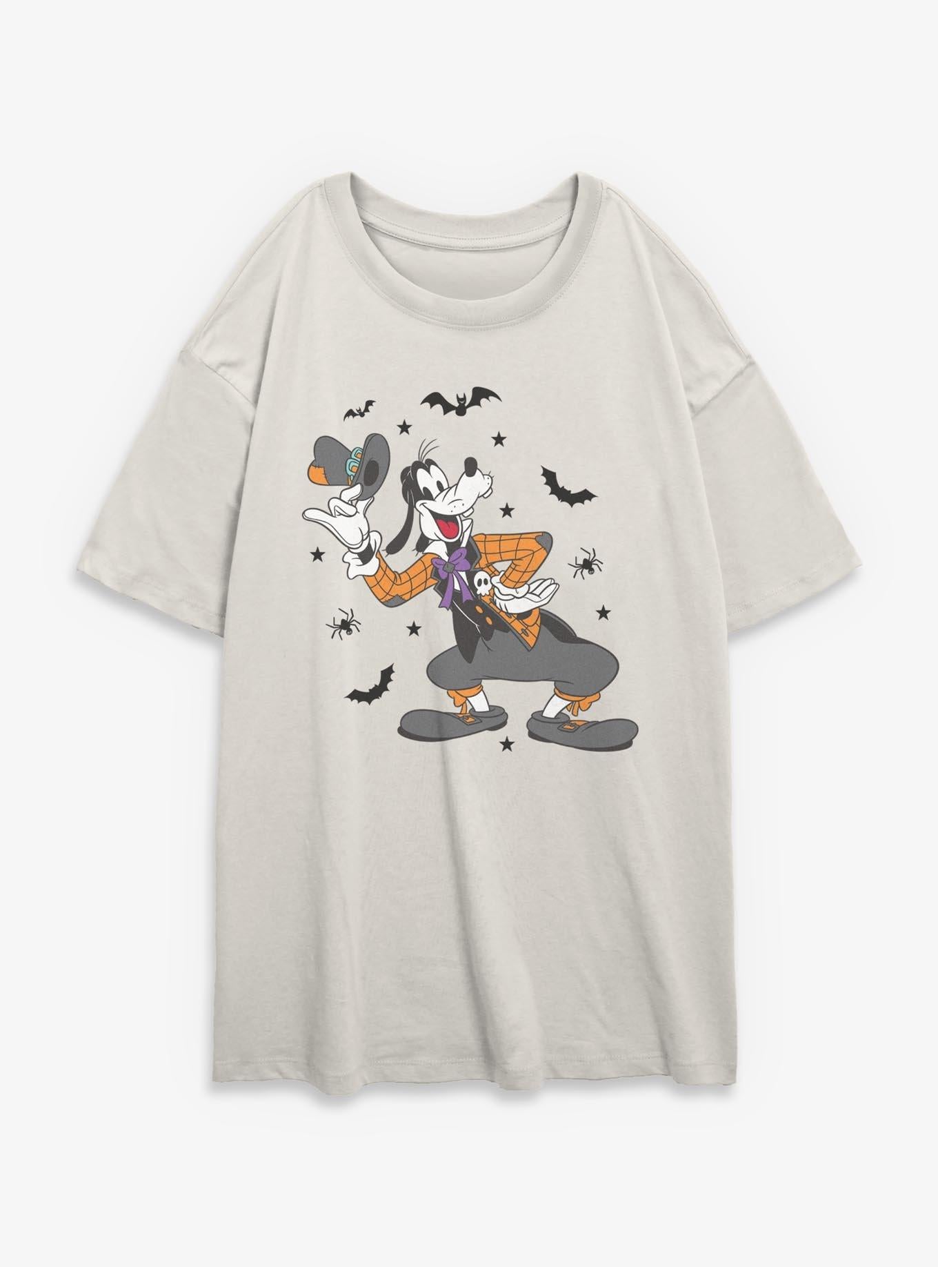 Disney Goofy Halloween Goofy Girls Oversized T-Shirt