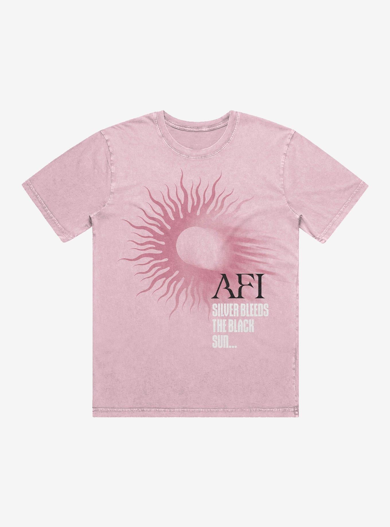 AFI Silver Bleeds The Black Sun Pink TShirt Hot Topic Exclusive Graphic Tee | Graphic Tee | Unisex Shirt | Best-Selling Design