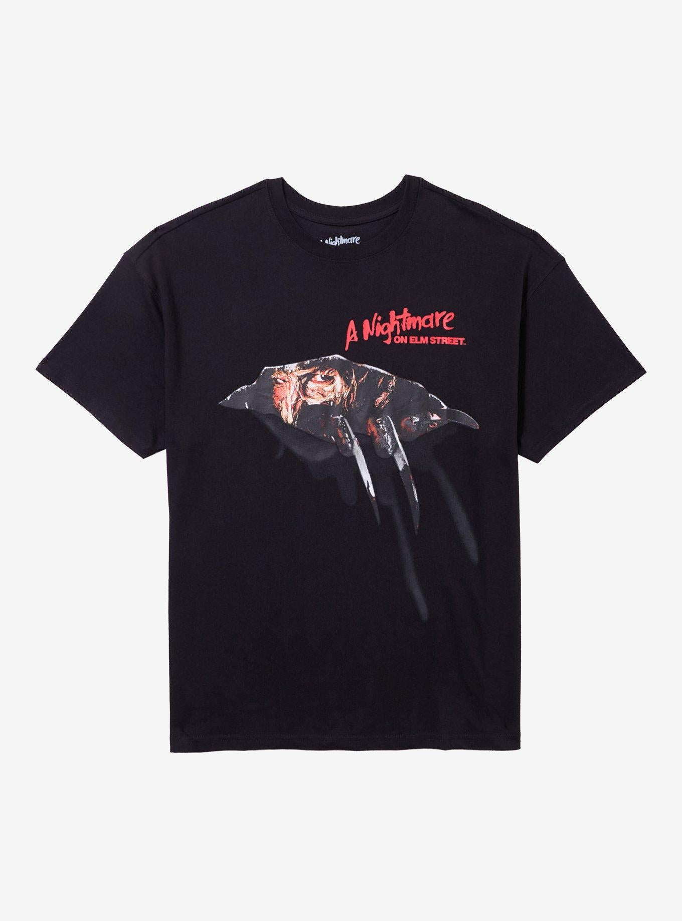 A Nightmare On Elm Street Freddy Peeking TShirt Graphic Tee | Graphic Tee | Unisex Shirt | High-Quality Print