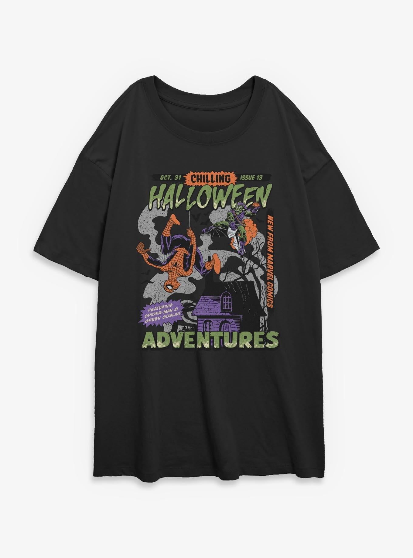 Marvel Spider-Man Halloween Adventures Girls Oversized T-Shirt