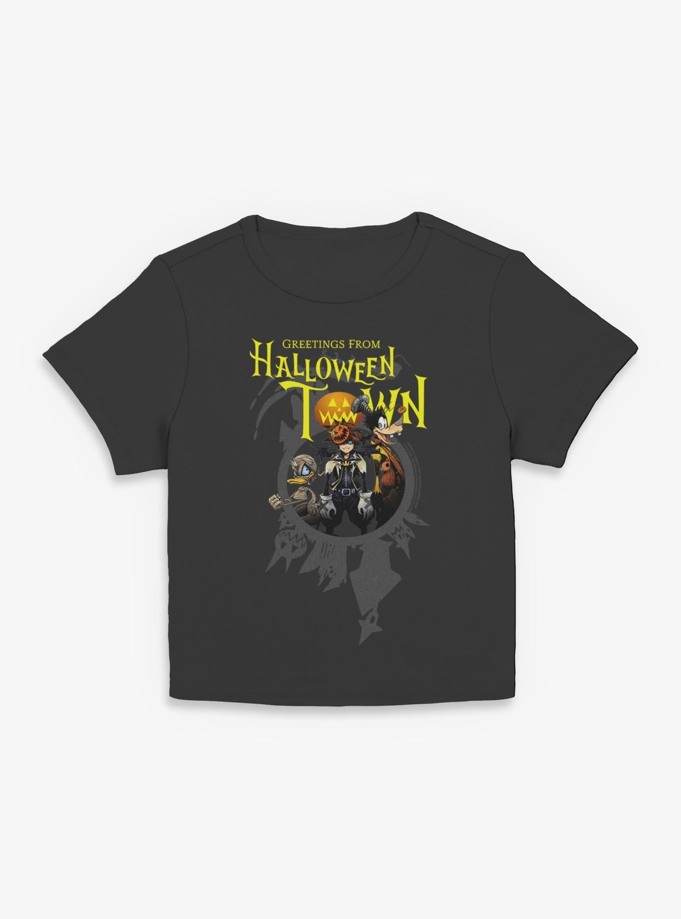 Disney Kingdom Hearts Greetings From Halloween Town Girls Baby T-Shirt