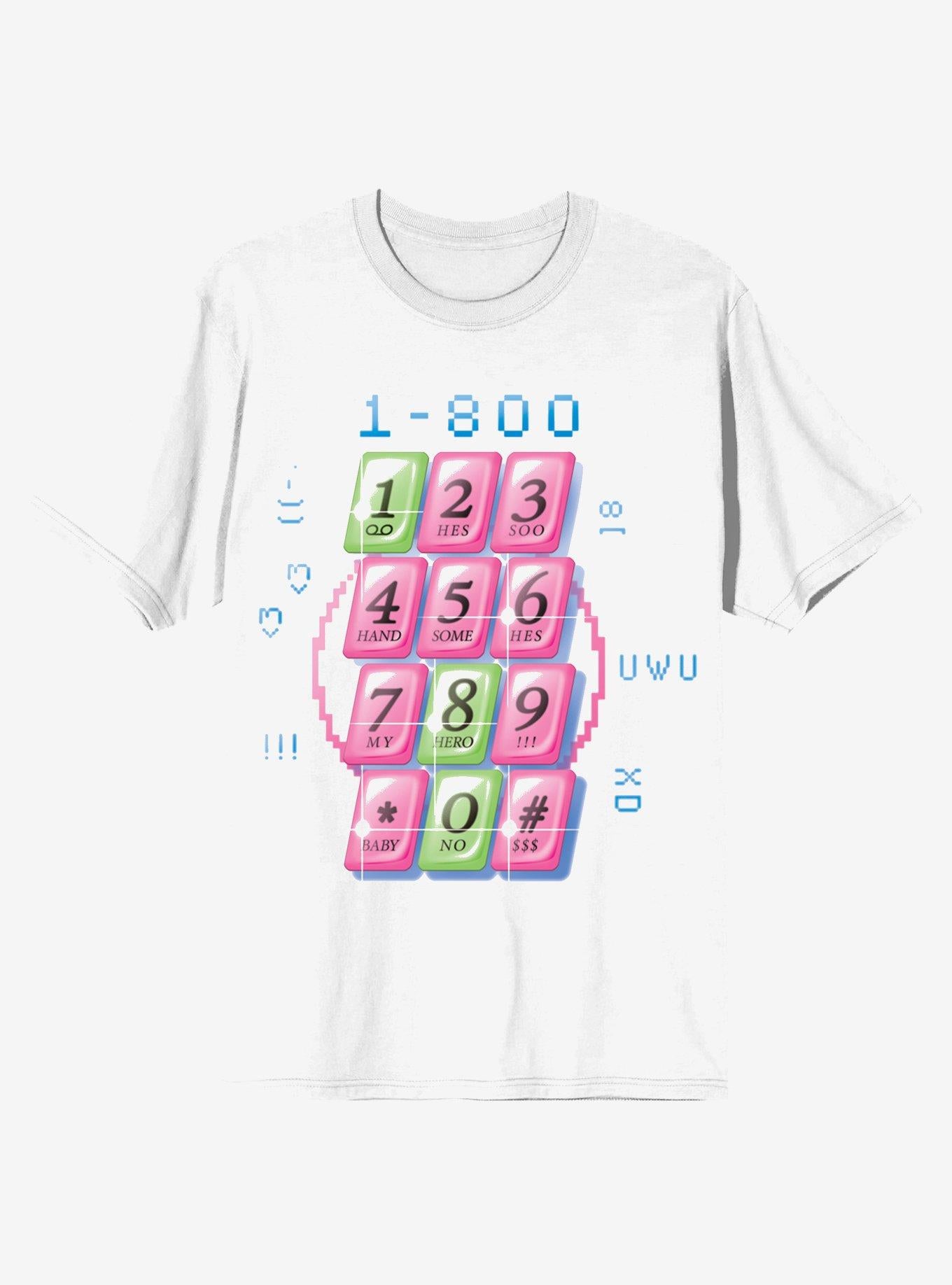 bbno 1800 Cell TShirt Hot Topic Exclusive Graphic Tee | Graphic Tee | Unisex Shirt | Comfortable Daily Wear