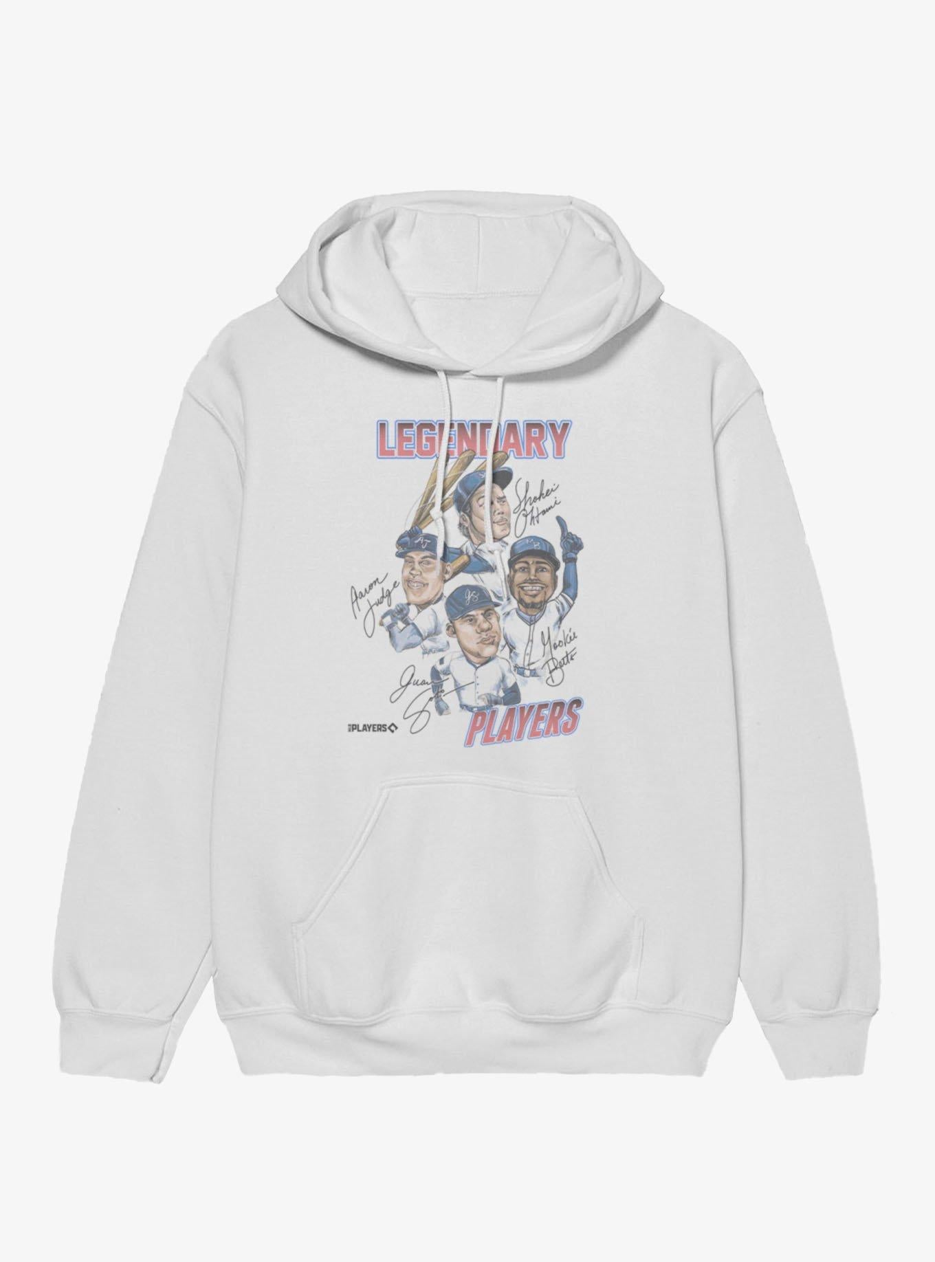 MLB Legendary Players Caricatures Hoodie Hot Topic Exclusive