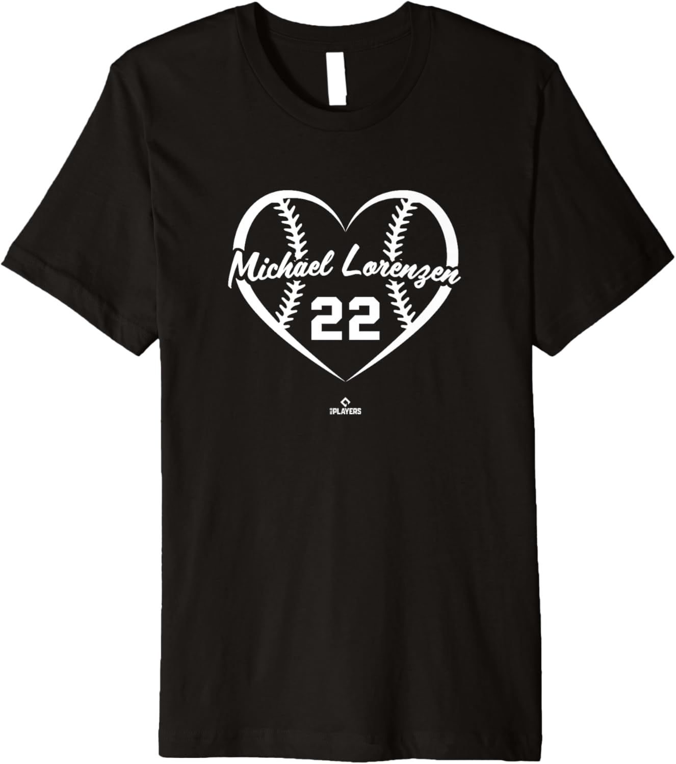 Baseball Heart Number Michael Lorenzen Philadelphia MLBPA Premium