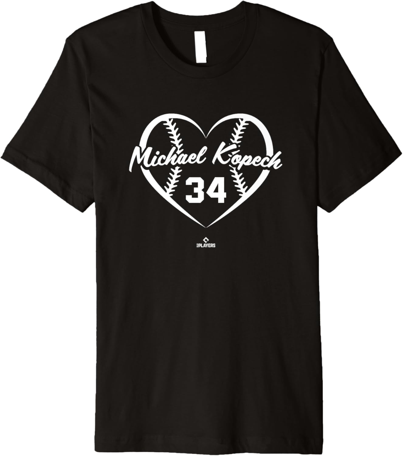 Baseball Heart Number Michael Kopech Chicago MLBPA Premium