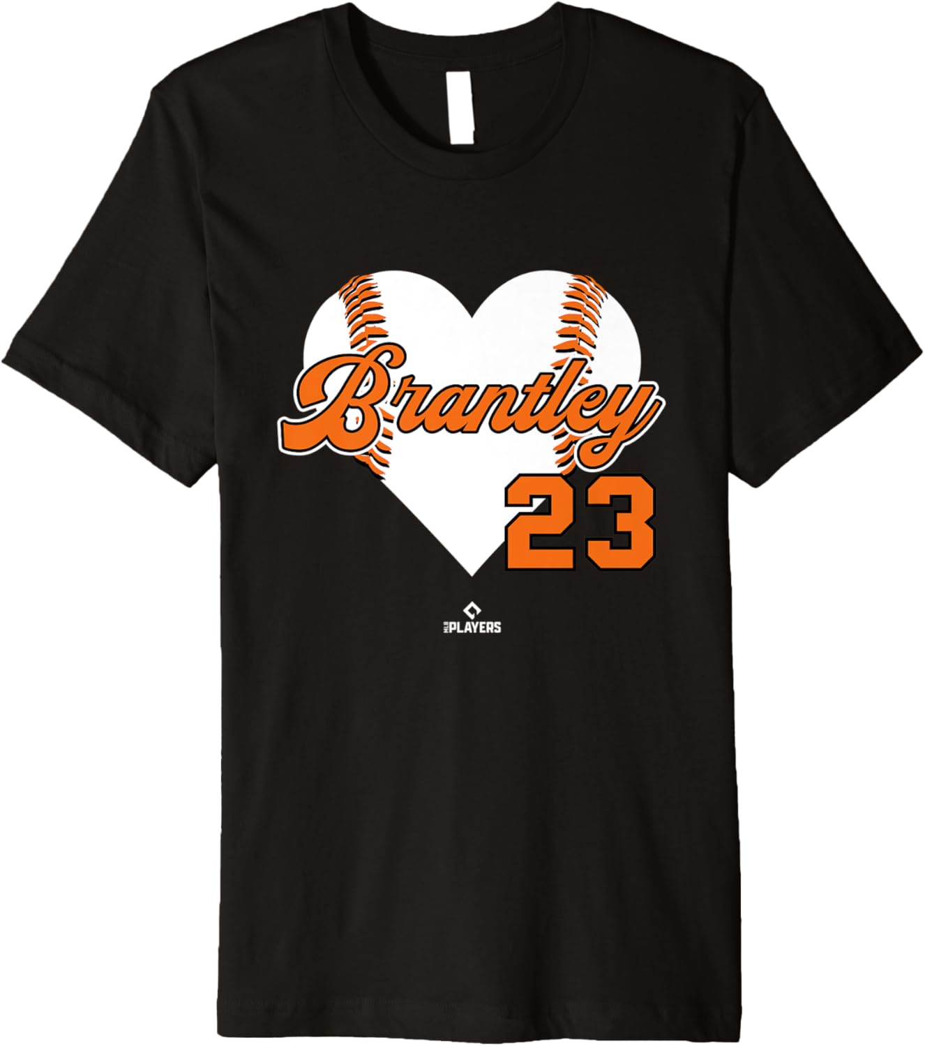 Baseball Heart Michael Brantley Houston MLBPA Premium