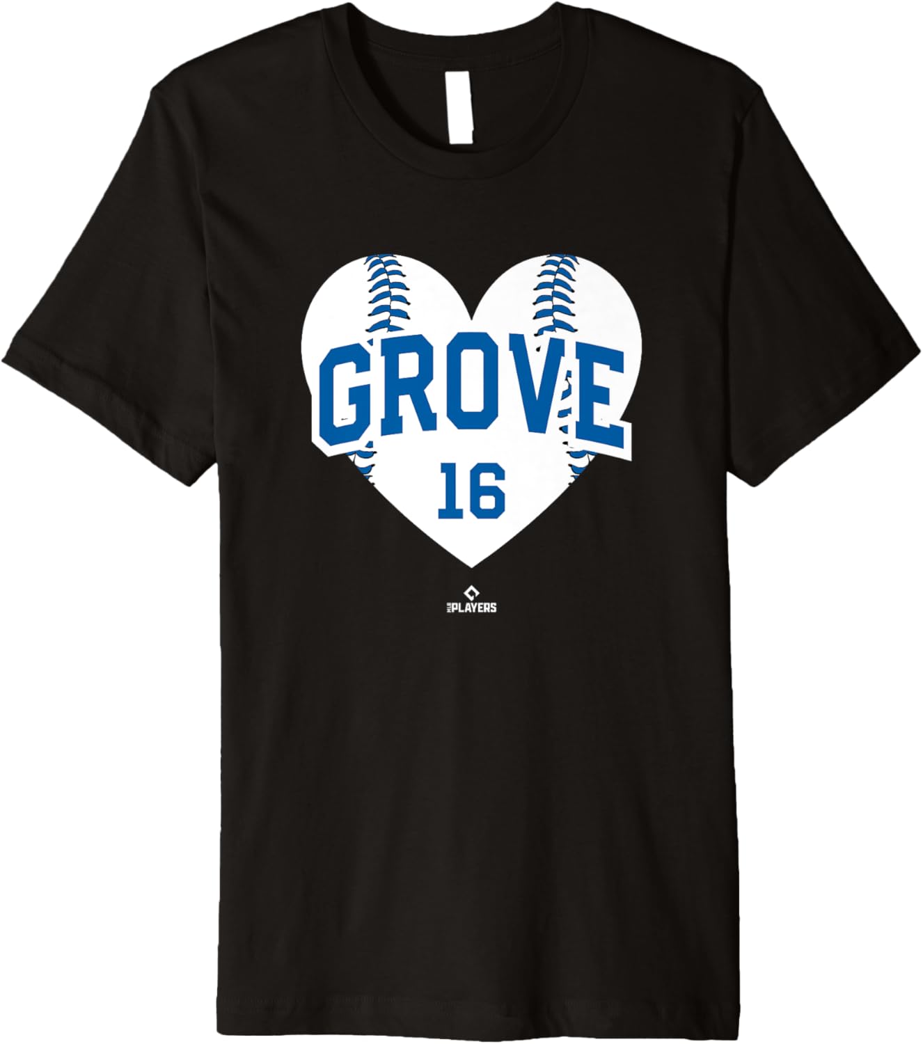 Baseball Heart Michael Grove Los Angeles MLBPA Premium