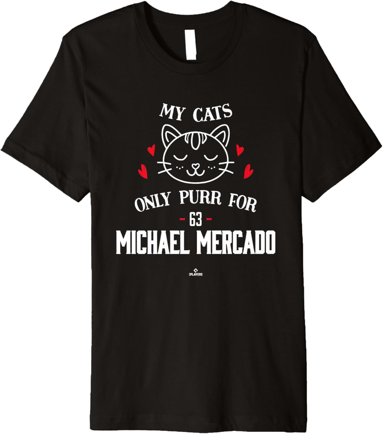 Cat Lovers for Michael Mercado Philadelphia Baseball MLBPA Premium