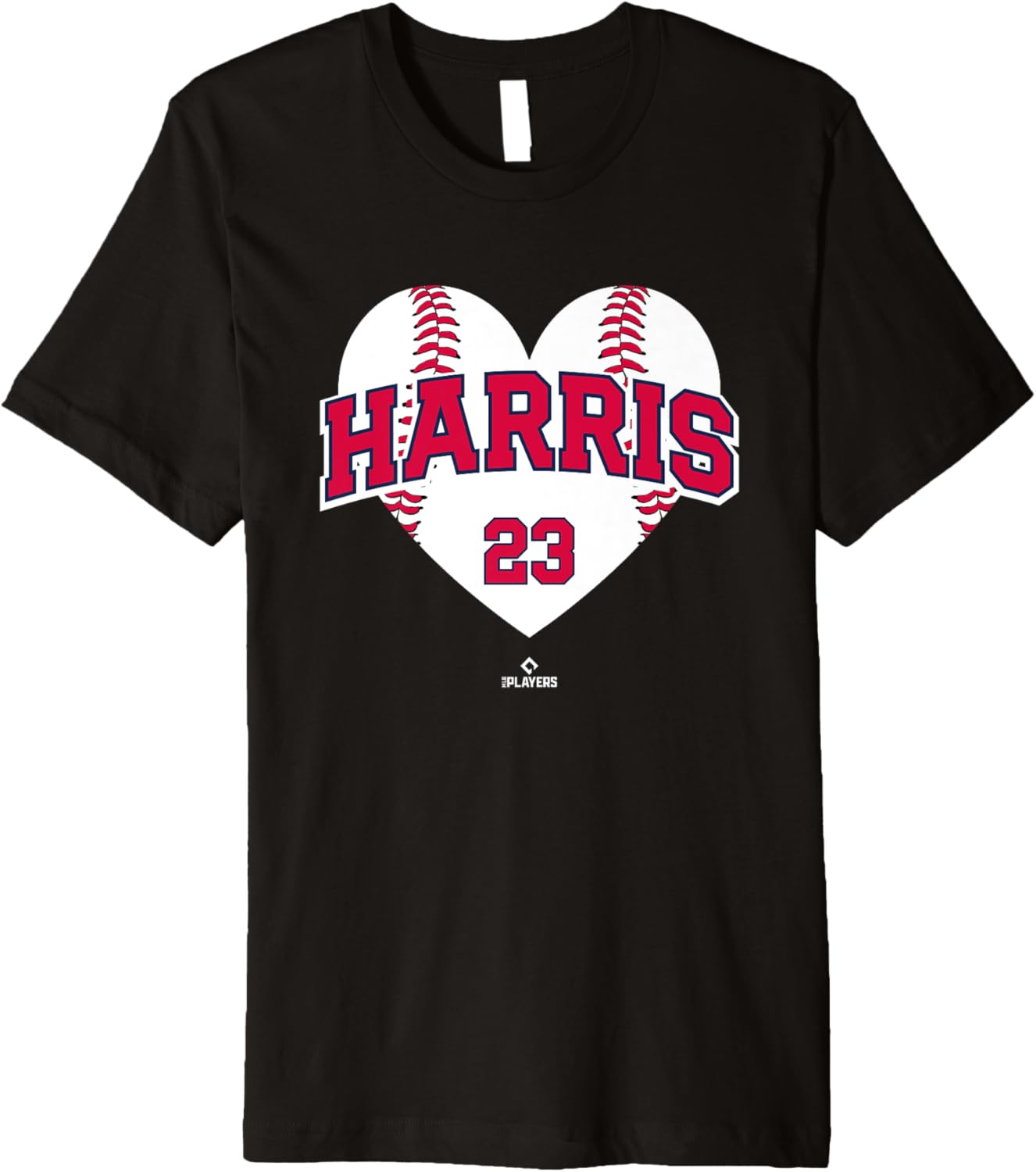 Baseball Heart Michael Harris Atlanta MLBPA Premium