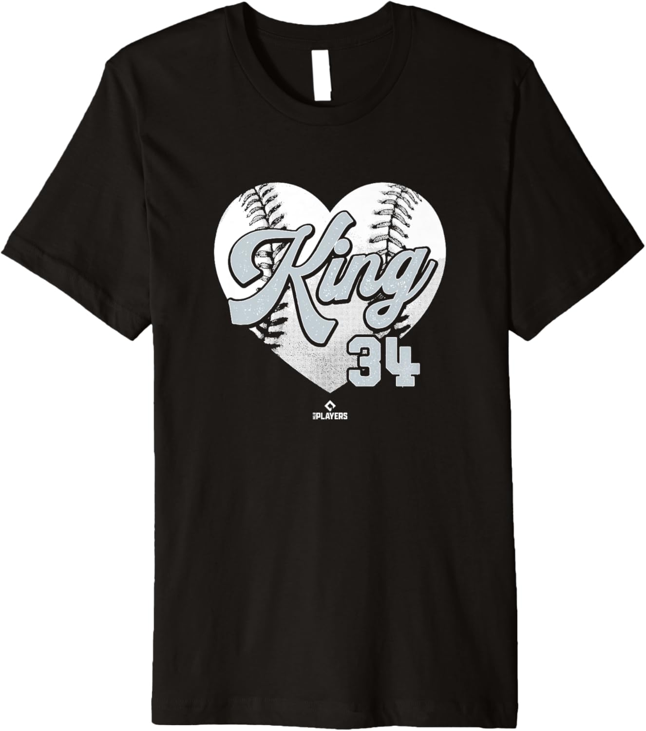 Baseball Heart Michael King New York MLBPA Premium