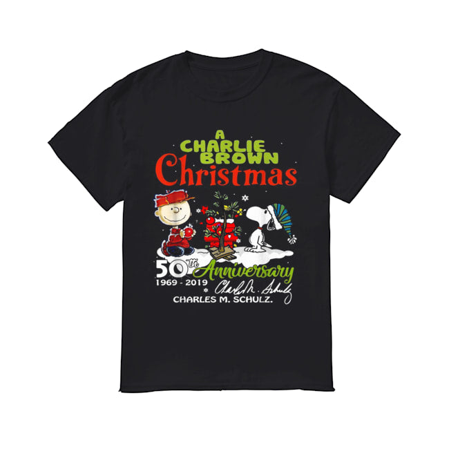 A Charlie Brown Christmas 50th Anniversary 1969 2019 signature shirt