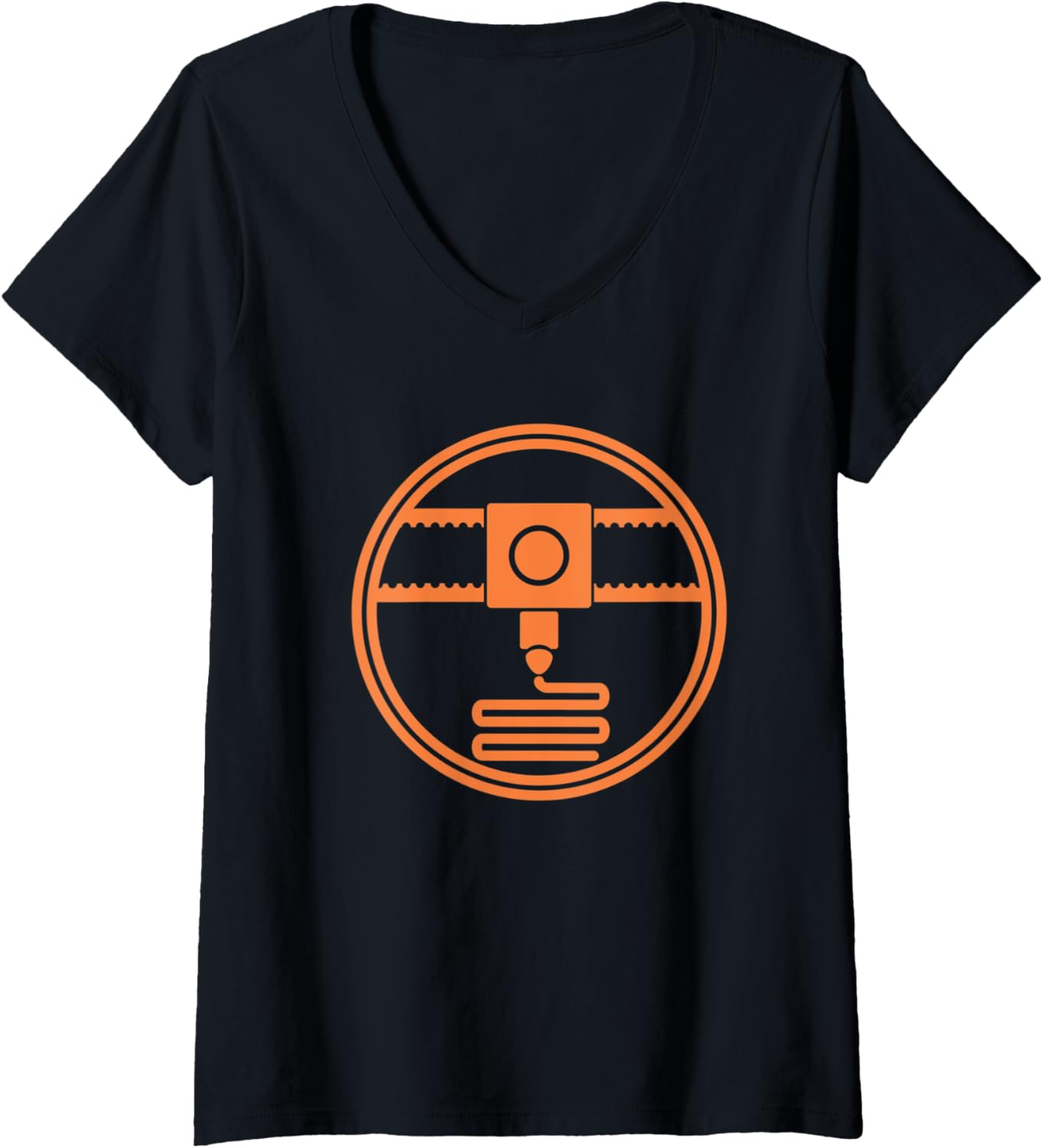 Womens 3D Printing maker design for 3D printer makers V-Neck