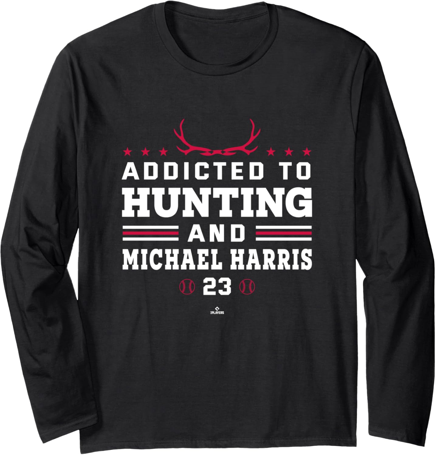 Deer Hunting and Michael Harris Atlanta MLBPA Long Sleeve