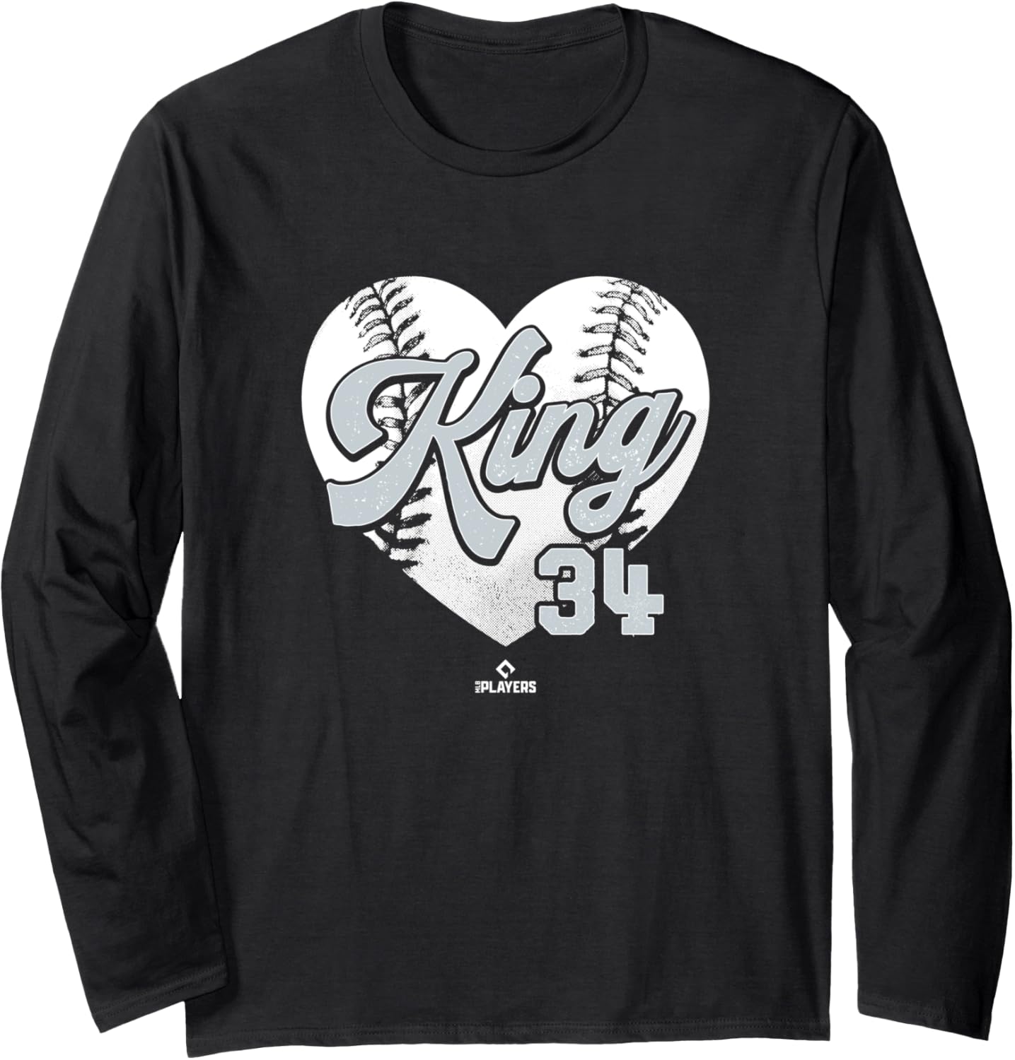 Baseball Heart Michael King New York MLBPA Long Sleeve