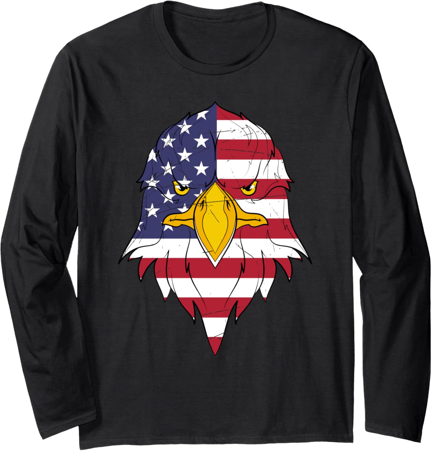 American Pride American Bald Eagle Patriot America Eagle Long Sleeve
