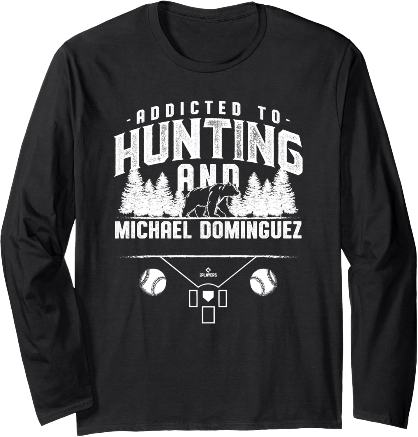 Bear Hunting and Michael Dominguez Prospect Baseball Fan Long Sleeve