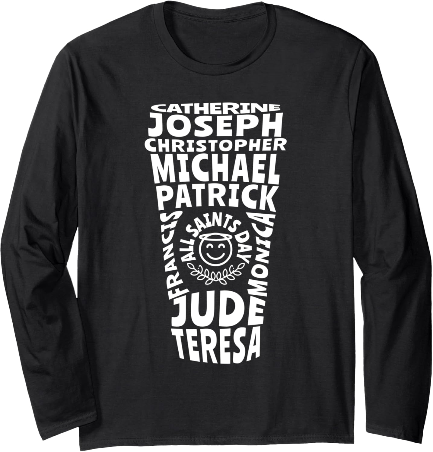 All Saints Day Coffee Cup Catholic St Francis Michael Joseph Long Sleeve