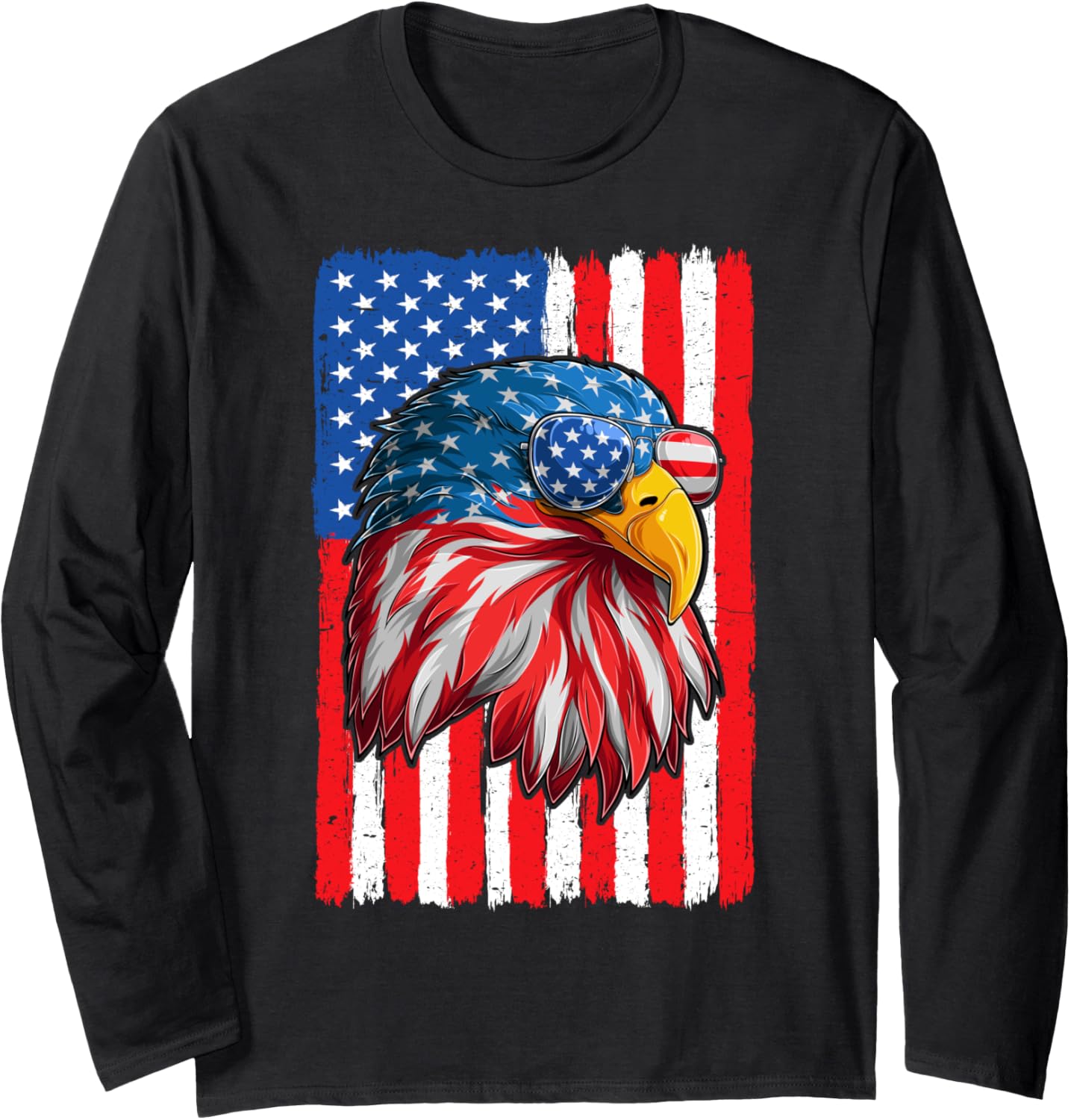 bald eagle shirt, american eagle shirts for women men Long Sleeve