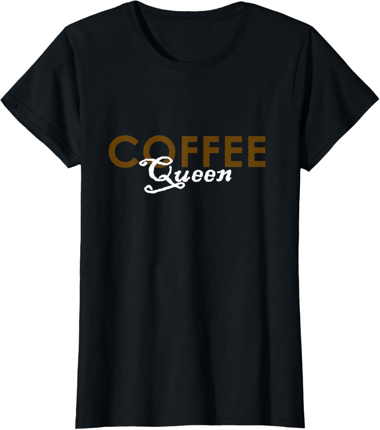Coffee Maker Queen T Shirt For Women Girls Funny Tee Barista