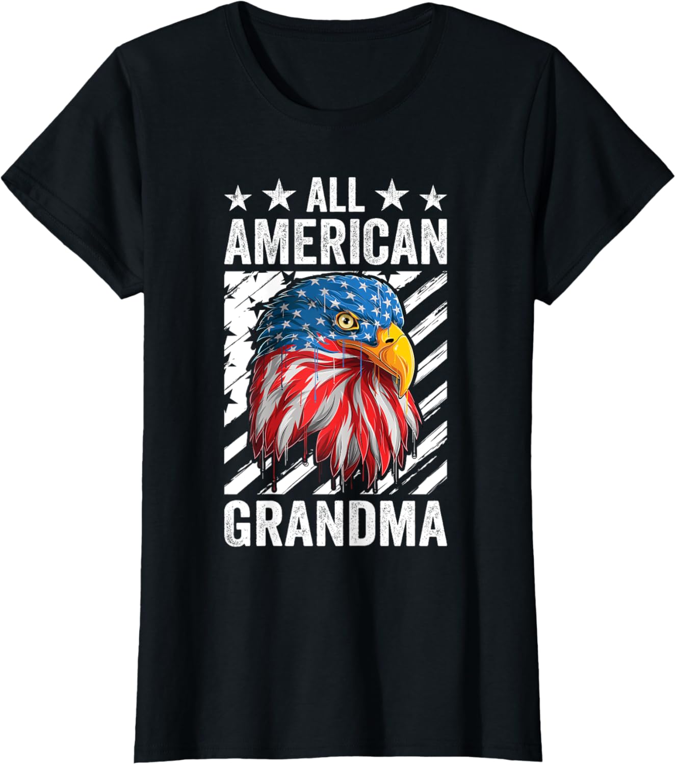 All American Grandma Eagle Patriotic 4th of July