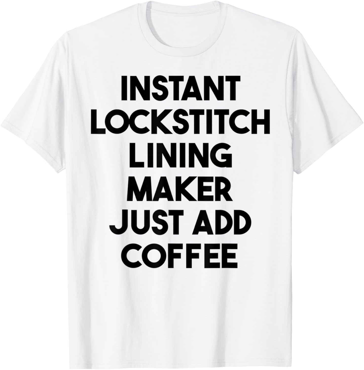 Instant Lockstitch Lining Maker Just Add Coffee