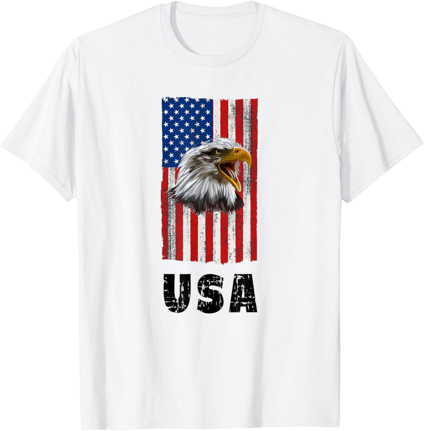 Bald Eagle, USA, flag USA