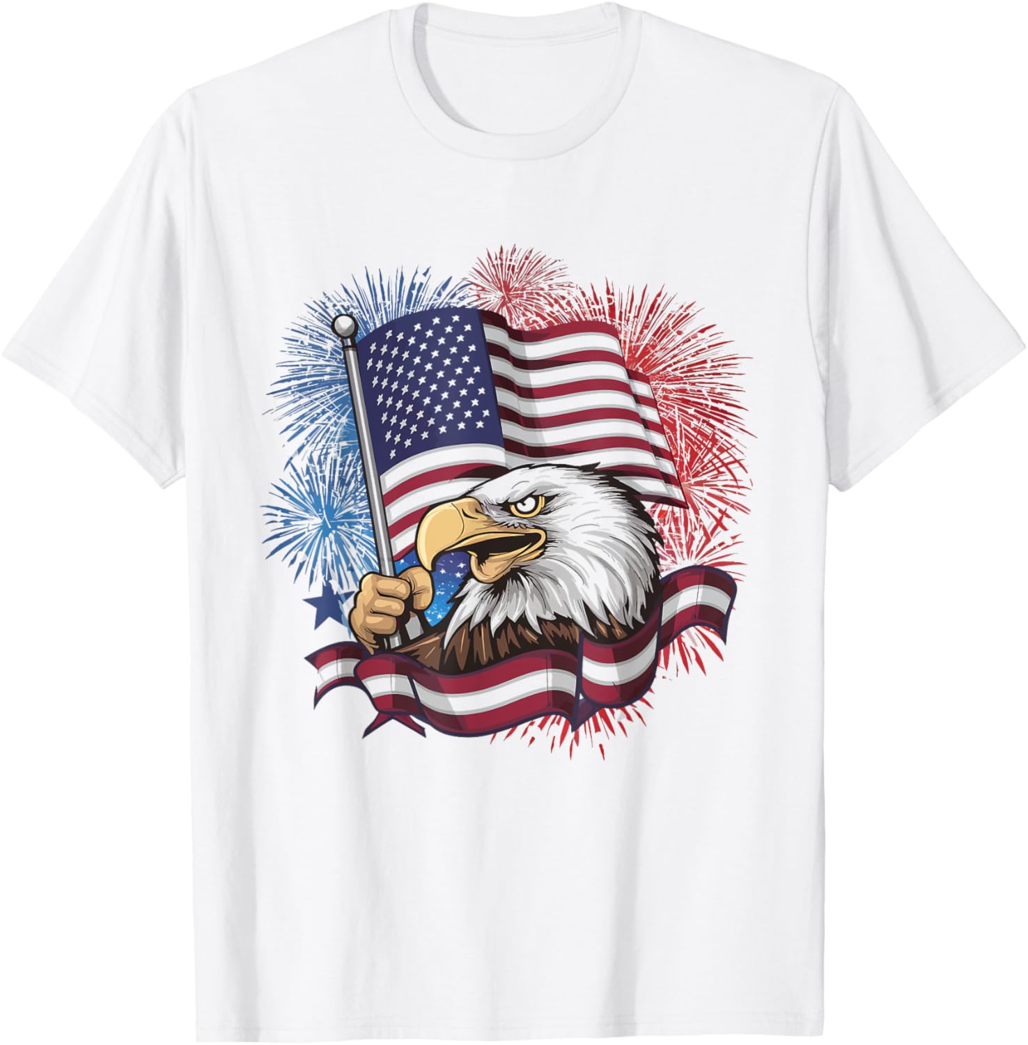 American Flag and Eagle 4th Of July