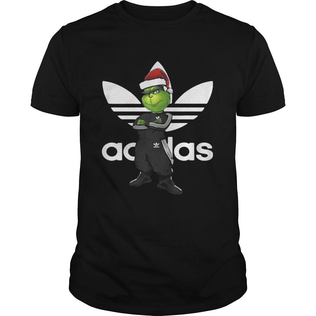 Adidas Grinch santa sweater