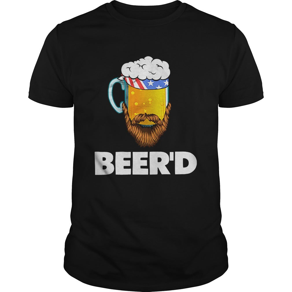American beerd shirt