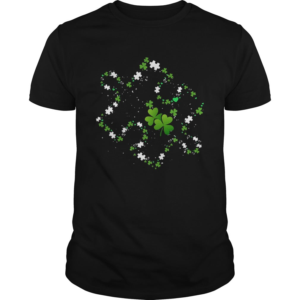 Autism Awareness Shamrock St Patricks Day shirt