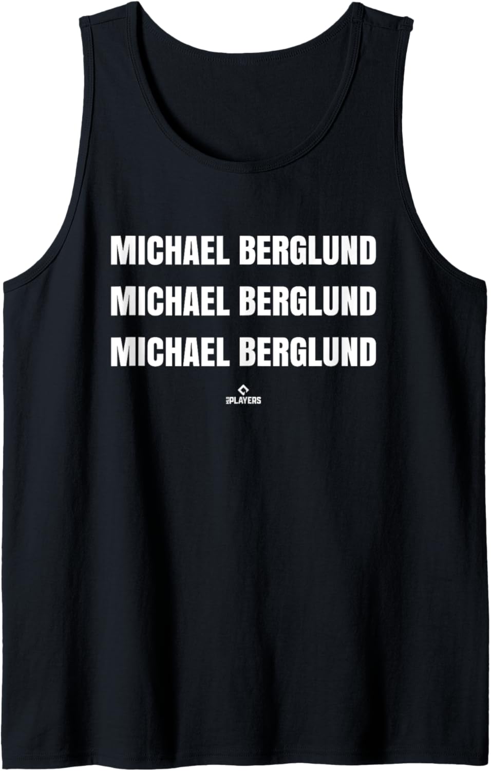 Chant Michael Berglund Prospect Baseball Fan Gear Tank Top