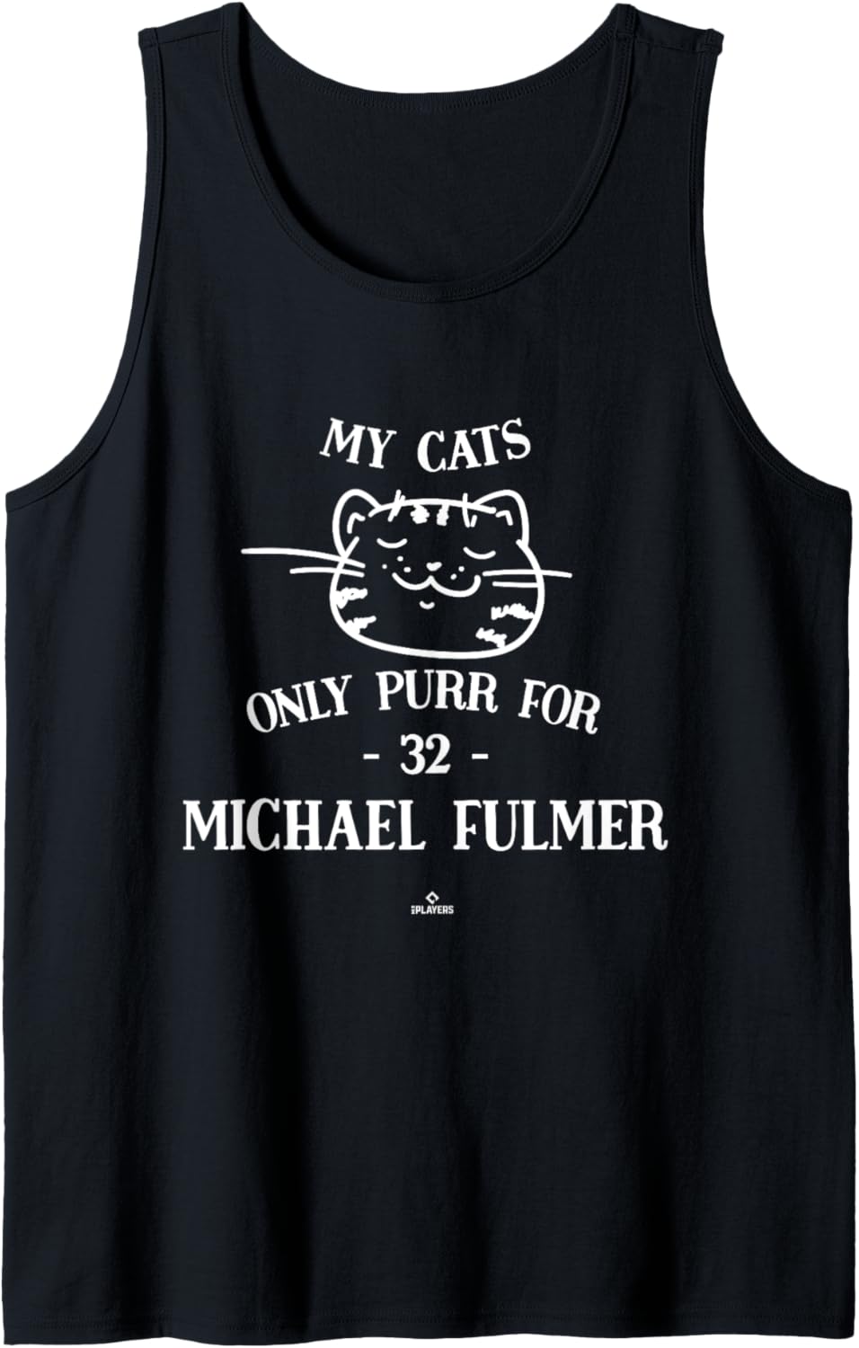 Cat Lovers for Michael Fulmer Chicago MLBPA Tank Top