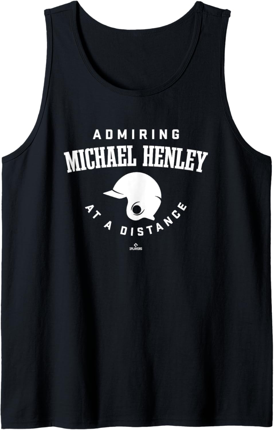 Admiring at a Distance Michael Henley Prospect Baseball Fan Tank Top